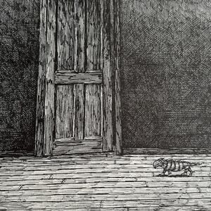 Edward Gorey Interior Art Print 16x11" Gothic Illustration ~ 260217-WH 776